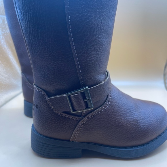 Toddler Brown Riding Boots - Picture 3 of 3